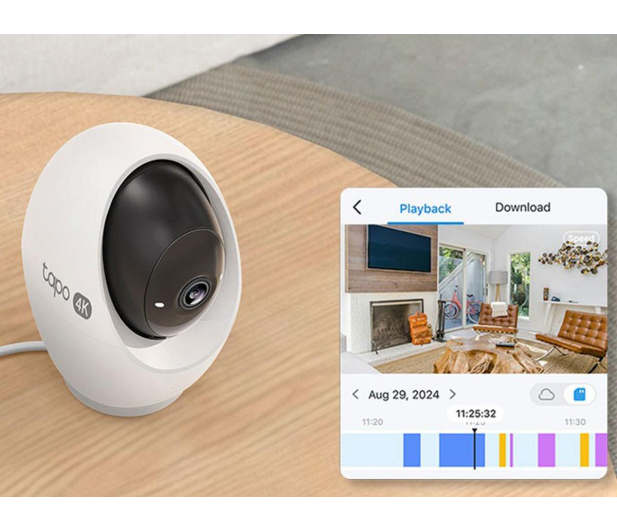TP-Link Tapo C260 Obrotowa kamera Wi-Fi ze Sztuczną Inteligencją do - 1366181 - zdjęcie 5